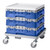 Cambro BR414168 Camrack Base Rack With Soft Gray Extender Full Size 19-3/4" x 19-3/4" 4-7/8" - 5 Cases