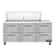 Continental Refrigerator SW72N24M-D 72" W Three-Section Six Drawer Mighty Top Sandwich Unit