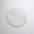 American Metalcraft MW14 14" Melamine White Marble Pattern Round Serving Board