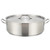 Winco SSLB-15 15 Qt. Aluminum Round Premium Brazier With Cover