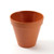 American Metalcraft MELPOT14 4.38" 14 Oz. Plastic Orange Round Terra Cotta Pot