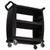 Carlisle CC203603 Black Bus Cart 36"L x 18"W
