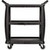 Carlisle CC203603 Black Bus Cart 36"L x 18"W