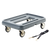Metro MLD1 Gray Food Carrier Dolly
