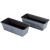 Matfer Bourgeat 331101 11.88" x 3.75" Steel Exopan Bread Mold