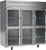 Beverage Air HR3HC-1HG 78" W Three-Section Glass Door Reach-In Refrigerator Reach-In Horizon Series Refrigerator