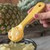 Carlisle 492304 1 Oz. Yellow Perforated Measure Miser Portion Spoon