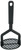 Winco NC-MS 10" Nylon Black Oval Masher
