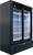 Beverage Air MT53-1-SDB 54.25" W Two-Section Glass Door Marketeer Series Refrigerated Merchandiser