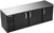 Beverage Air BB94HC-B 94" W Three-Section Solid Door Refrigerated Back Bar Storage Cabinet - 115 Volts