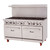 Migali C-RO10B-LP 60" Liquid Propane Competitor Series Range - 285,000 BTU