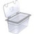 Carlisle 3066207 5.7 Qt. 1/3 Size PolyCarbonate Clear Storplus Food Pan