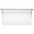 Carlisle 3066207 5.7 Qt. 1/3 Size PolyCarbonate Clear Storplus Food Pan