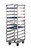 New Age 1336 64"H Roll-In Refrigerator/Proofer Wide-Angle 11 Sheet Pan Rack with 5" Centers