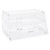 Winco ADC-2 1'' x 18'' x 1''H Clear Acrylic Countertop Display Case ( 1 Set)