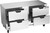 Beverage Air UCFD60AHC-4 60"W Two-Section Stainless Steel Door Undercounter Freezer