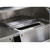 Lakeside 884 43" Portable Bar with Laminate Over Stainless Steel Exterior