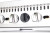 Admiral Craft BDGR-60/NG 60" Natural Gas Black Diamond Range - 356,000 BTU