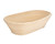 Matfer Bourgeat 118502 9.5" L x 6" W Oval Banneton Proofing Basket