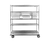 Metro Ss2Nc Super Erecta Slide System 10 1/4 x 20 3/8 x 21 5/8 Nickel-Chrome Wire With Clear Protective Coating