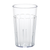 Cambro NT10152 10 Oz. Clear SAN Plastic Fluted Newport Tumbler