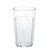 Cambro NT10152 10 Oz. Clear SAN Plastic Fluted Newport Tumbler