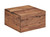 Cal-Mil 3628-7-78 12"W x 12"D x 7"H Square Mid-Century Crate Riser