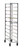New Age 1343 13"W Mobile 10 Platter Rack with 6" Centers