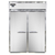 Continental Refrigerator D2FINSA 68.5"W Two-Section Solid Door Roll-In Designer Line Freezer - 115/208-230 Volts