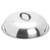 Winco WKCS-18 17-3/4" Dia. Round Stainless Steel Wok Cover