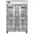 Continental Refrigerator 2RNGDHD 52" W Two-Section Glass Door Reach-In Refrigerator