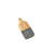 American Metalcraft OWBB8 Wood Olive Wood and Black Marble Rectangular Serving Peel