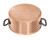 Matfer Bourgeat 367024 5.75 Qt. Stainless Steel or Aluminum Bourgeat Casserole Pan