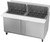 Beverage Air SPE60HC-24M 60" W Two-Section Two Door Mega Top Refrigerated Counter