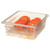 Cambro 23CLRCW135 Camwear 1/2 Size Clear Colander 3" Deep