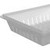 Carlisle 1064802 26" W x 18" D x 5" H Polyethylene White Rectangular StorPlus Colander