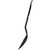 Carlisle 441003 11" W Black Plastic Serving Spoon