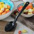 Carlisle 441003 11" W Black Plastic Serving Spoon