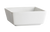 CAC China F-BW3 4 Oz. Super White Porcelain Square Fortune Bowl (4 Dozen Per Case)