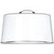 Carlisle 251207 11 5/8" Dia. SAN Plastic Clear Cake Cover