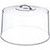 Carlisle 251207 11 5/8" Dia. SAN Plastic Clear Cake Cover
