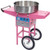 Winco CCM-28M Showtime Cotton Candy Machine With Cart Makes 120 Cones Per Hour (1 Set)