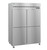 Hoshizaki F2A-HS 55" W Two-Section Solid Door Reach-In Steelheart Series Freezer - 115 Volts