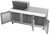 Beverage Air SPE72HC-12M 72" W Three-Section Three Door Mega Top Refrigerated Counter