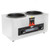 Vollrath 72045 17-1/4"L x 9-1/4"W x 8-3/4"H Cayenne Twin Well Rethermalizer - 120 Volts, - 1100 Watts