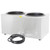 Vollrath 72045 17-1/4"L x 9-1/4"W x 8-3/4"H Cayenne Twin Well Rethermalizer - 120 Volts, - 1100 Watts