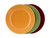 Tuxton DYA-112 11-1/4" Ceramic Cranberry Round Plate (1 Dozen)