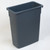 Carlisle 34201523 15 Gallon Polyethylene Gray Trimline Waste Container