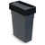 Carlisle 34201523 15 Gallon Polyethylene Gray Trimline Waste Container