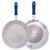 Winco AFPI-12H 12" Stainless Steel and Aluminum Fry Pan